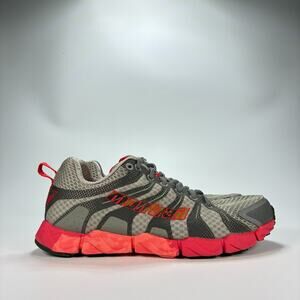 Montrail Fluidflex ST Gray Pink Trail Running Shoes Sneakers Womens Size 8.5
